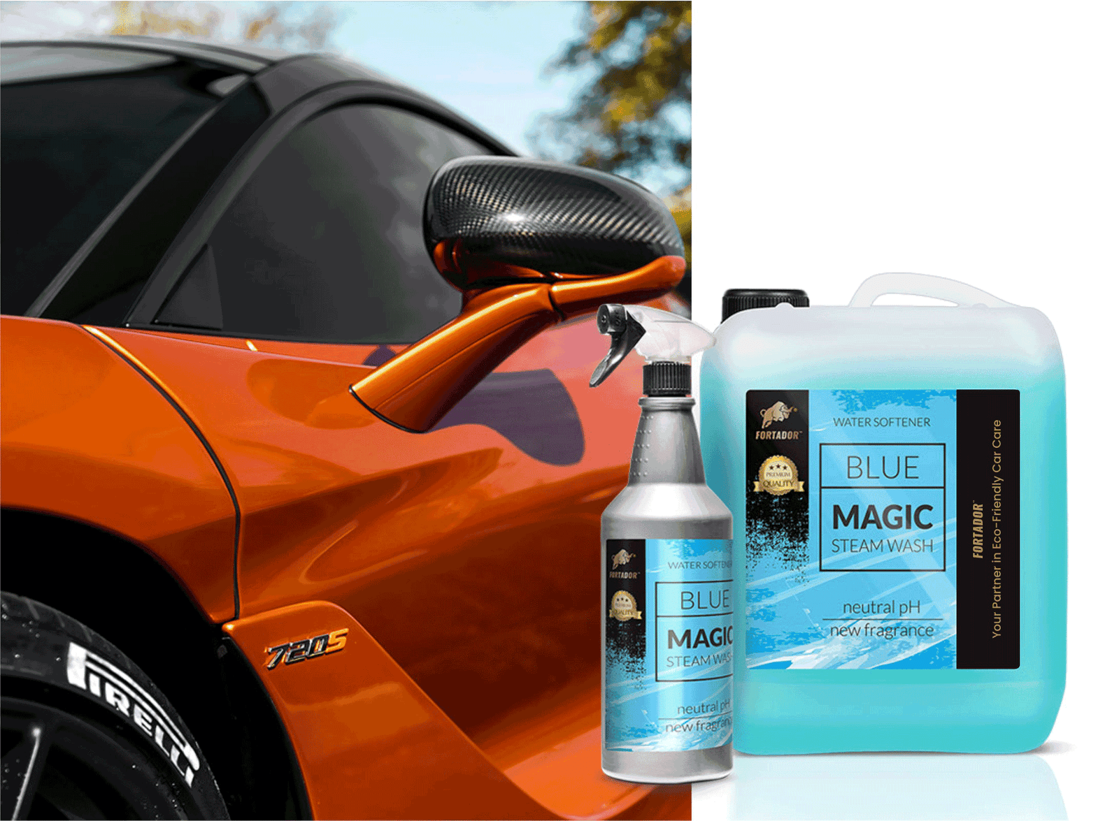 Fortador Blue Magic Wash with Ceramic Coating